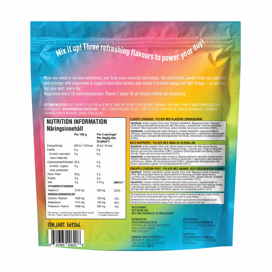 Electrolytes Variety Pack 45Ct 569264